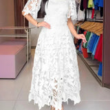 Vestido Feminino de Renda Anaju